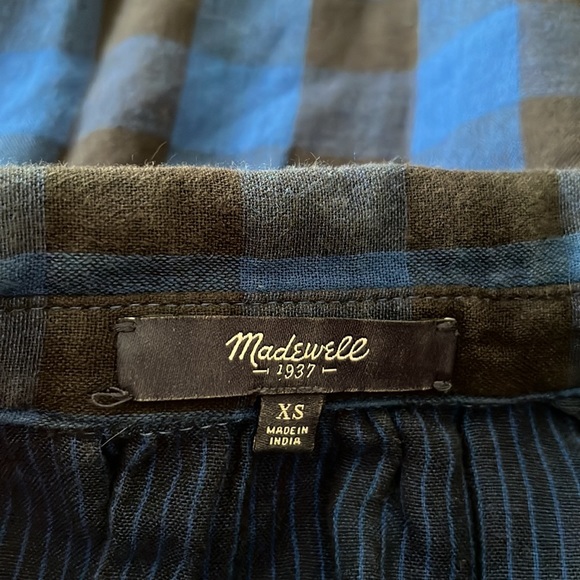 MADEWELL Latitude Shirtdress in Buffalo Check Plaid - Picture 10 of 10